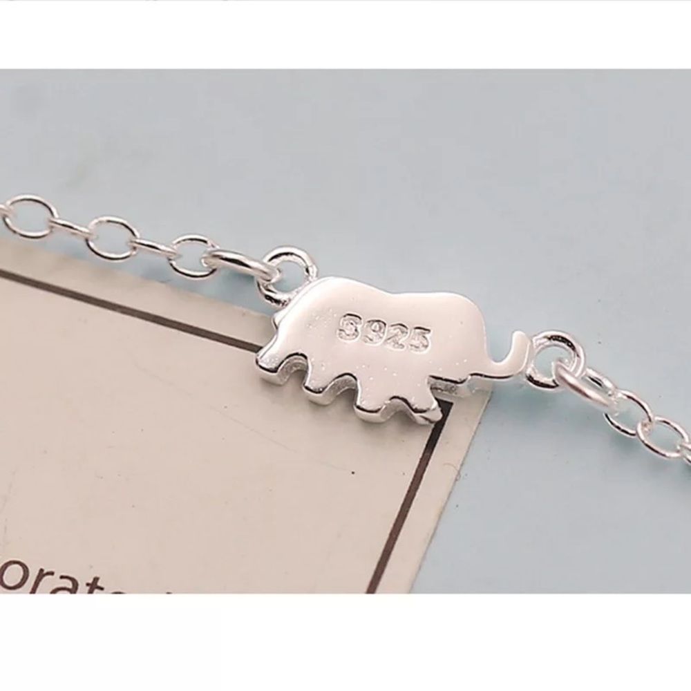 NEW Sterling Silver Cute Elephant Necklaces - Picture 5 of 5